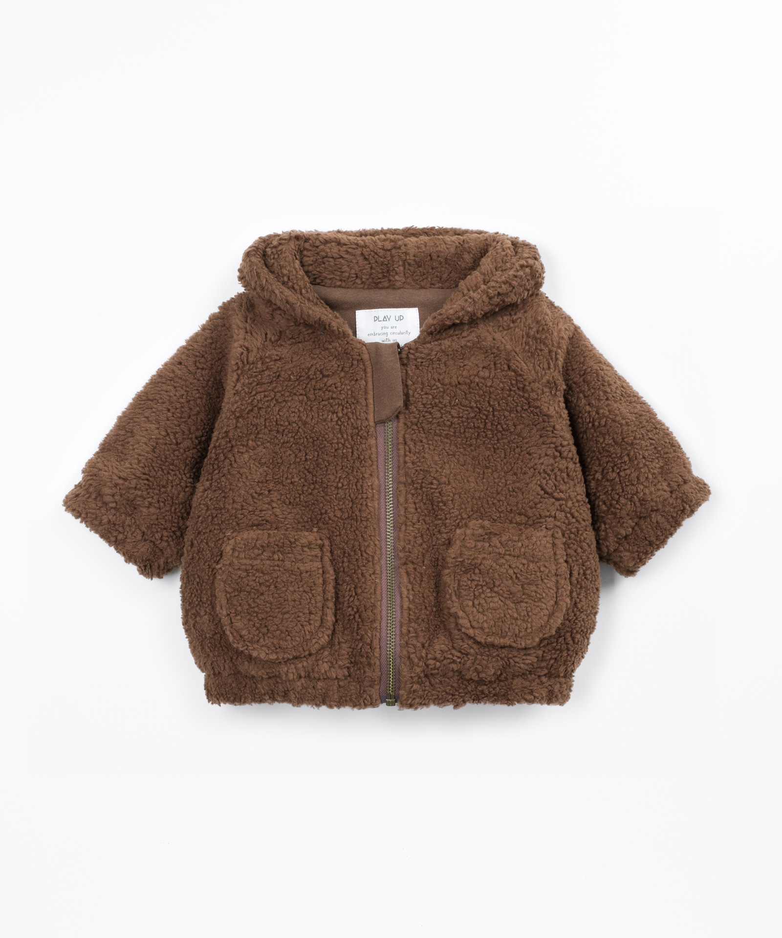 Manteau avec mélange de coton biologique et coton recyclé