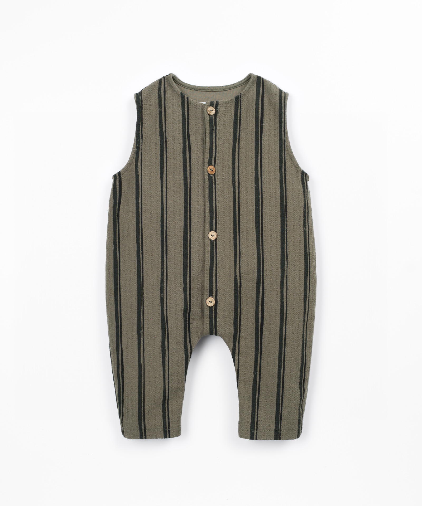 Cotton knit jumpsuit