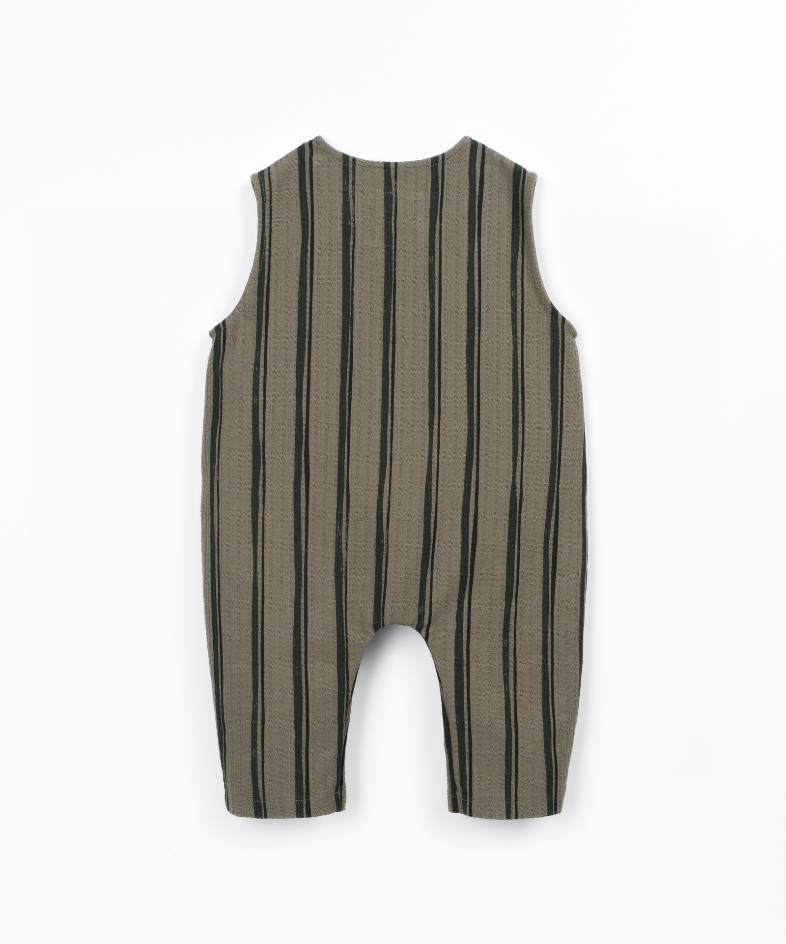Cotton knit jumpsuit