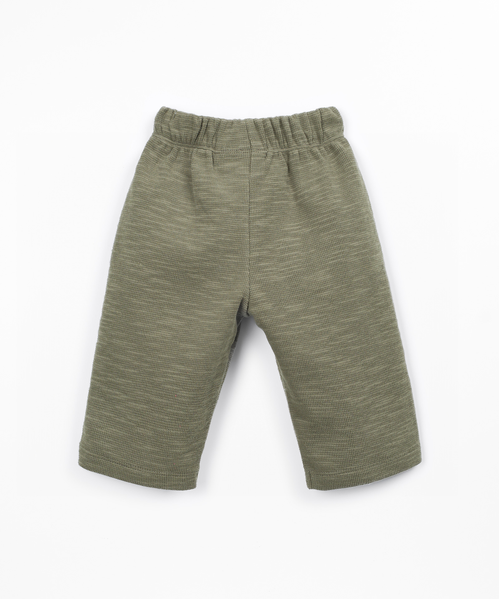 Pantaloni di maglia in fibre naturali