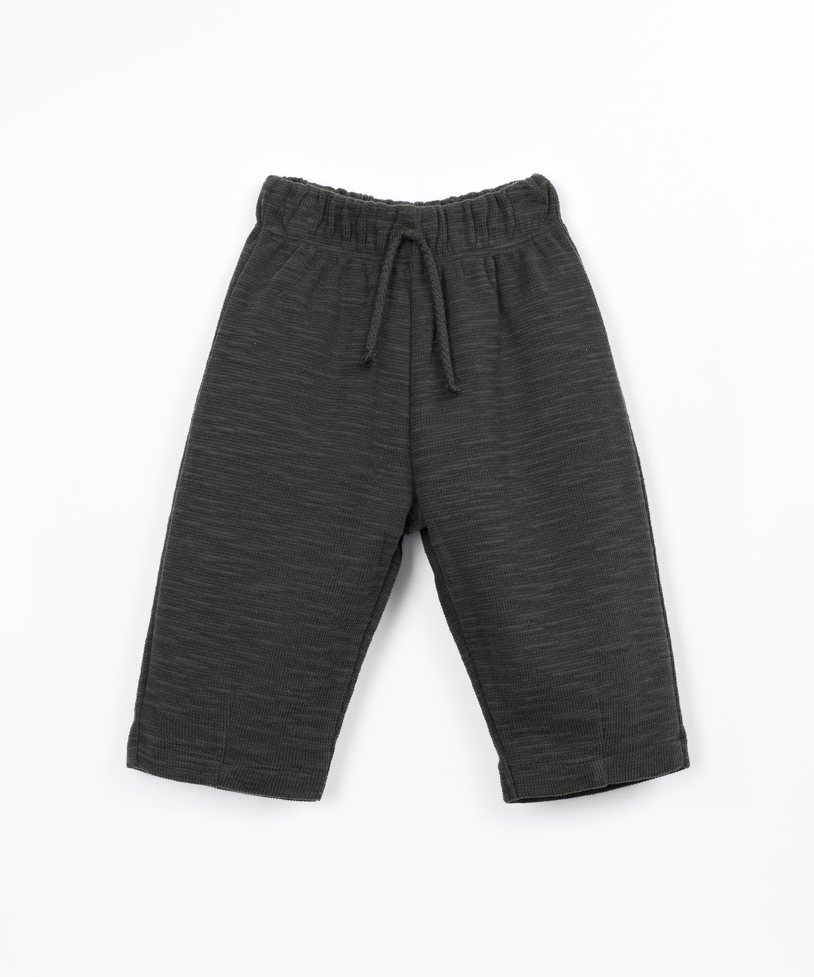 Pantalon en maille en fibres naturelles