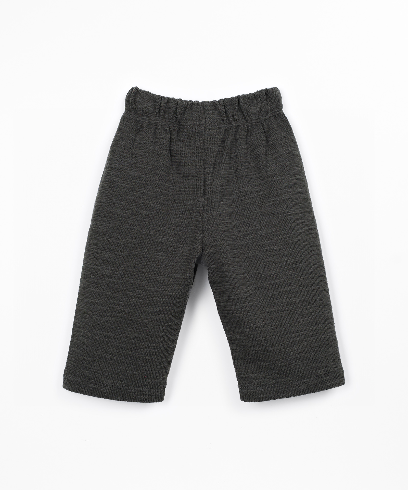 Pantalon en maille en fibres naturelles
