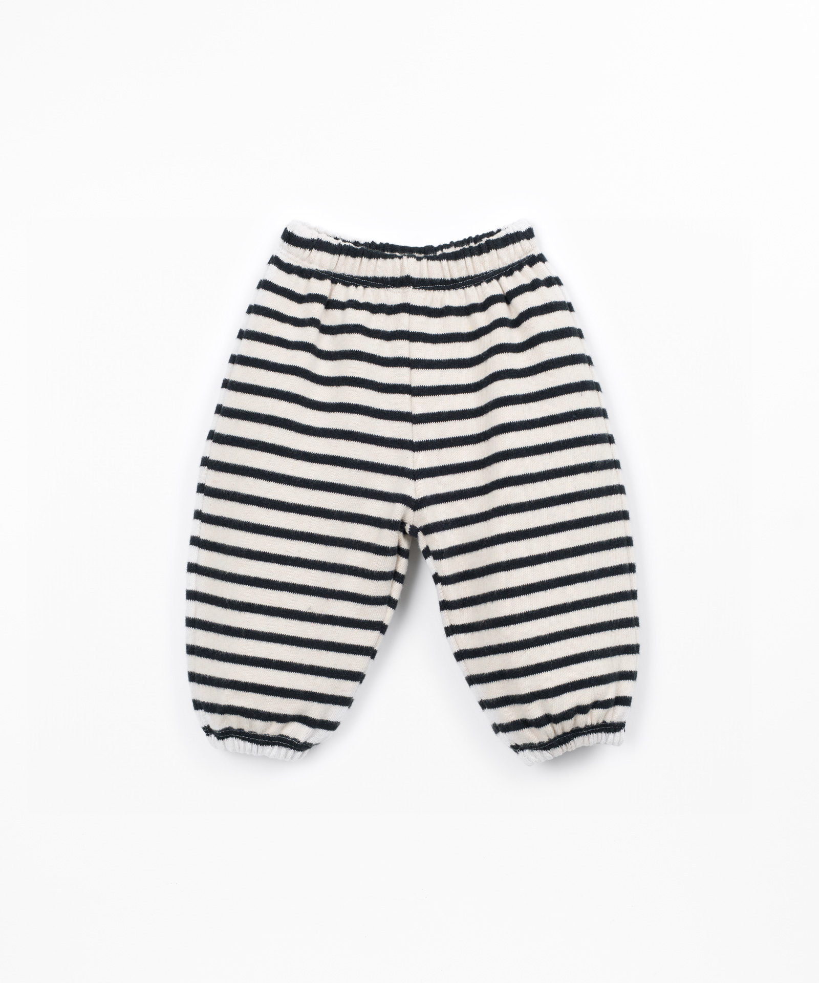 Pantaloni in maglia con fibre riciclate