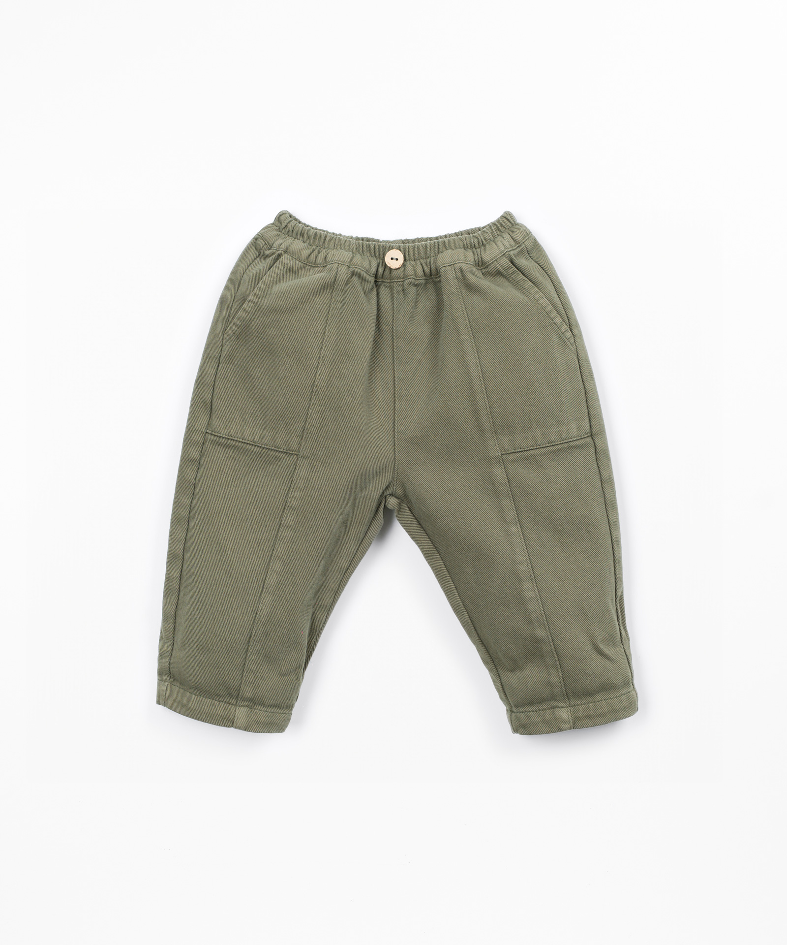 Pantalon en sergé de coton