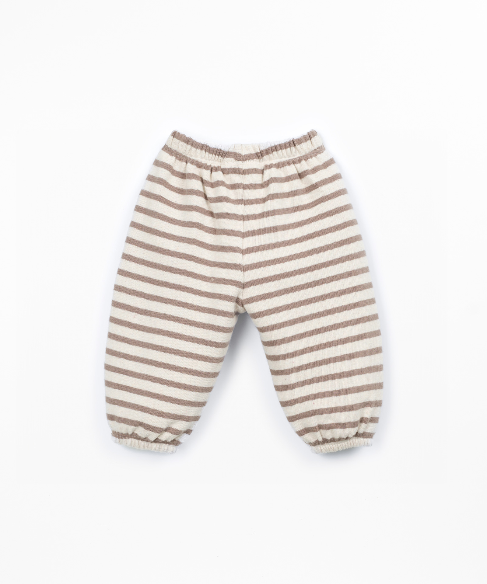 Pantaloni in maglia con fibre riciclate