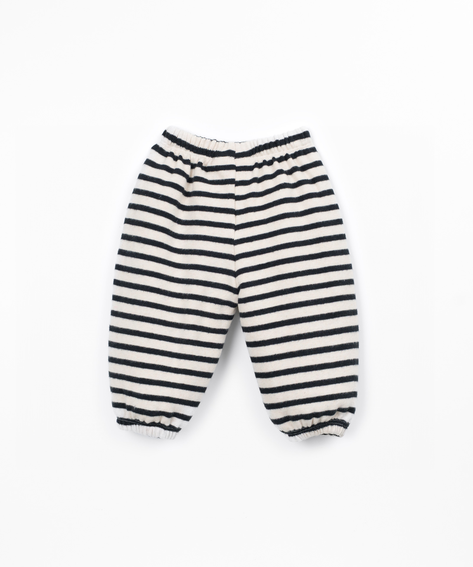 Pantaloni in maglia con fibre riciclate