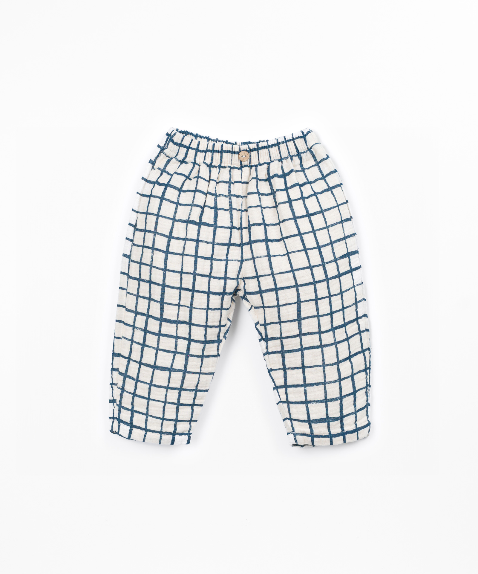 Pantalon en tissu de coton