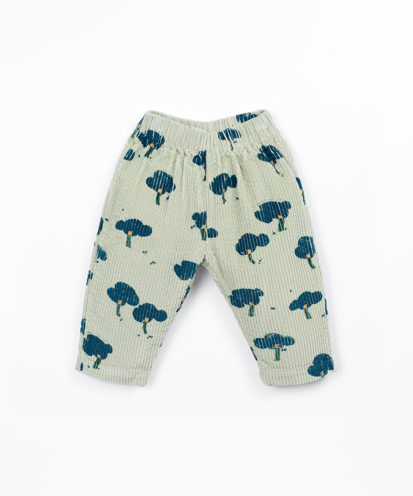 Pantalones de pana con estampado