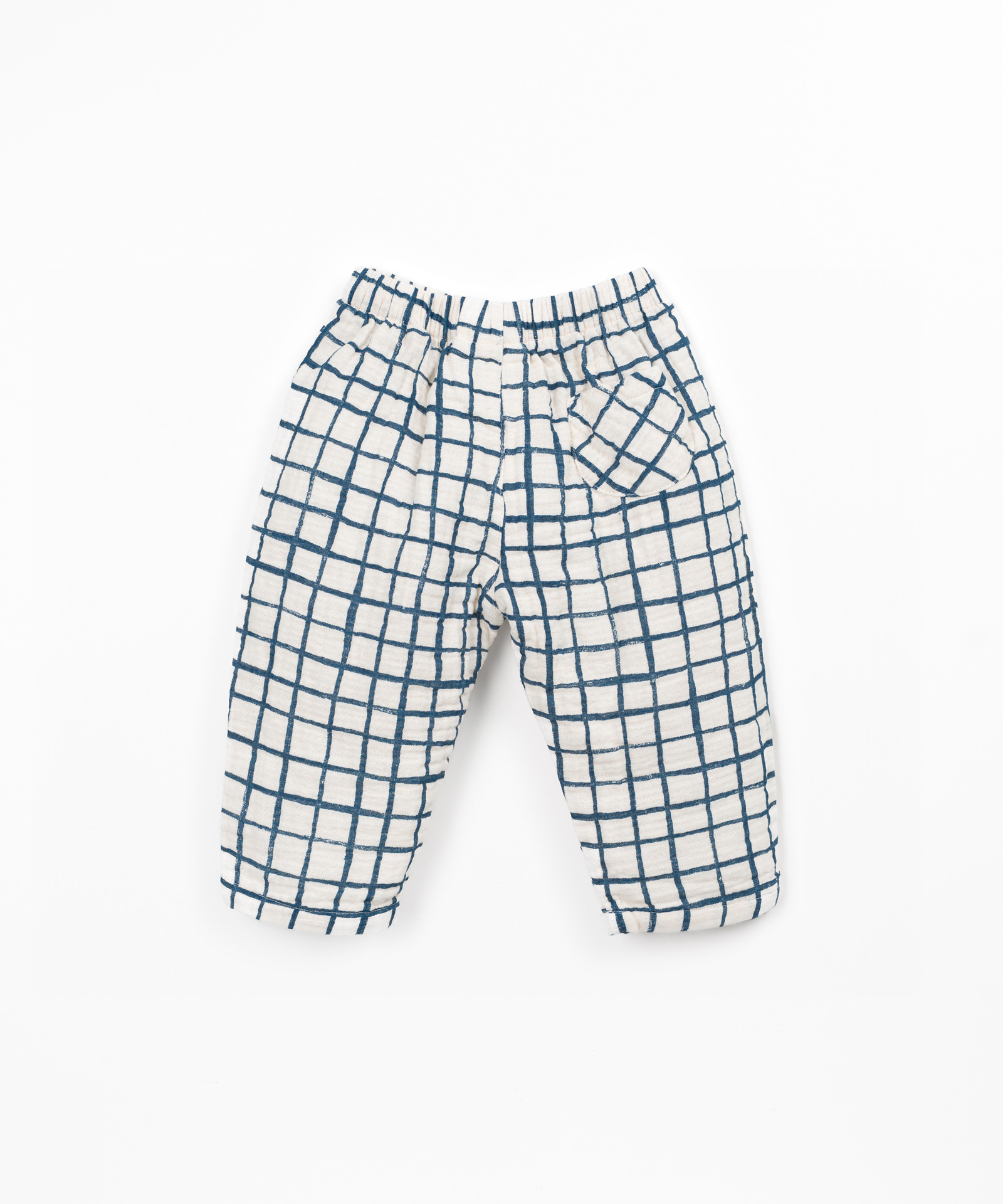 Pantalon en tissu de coton