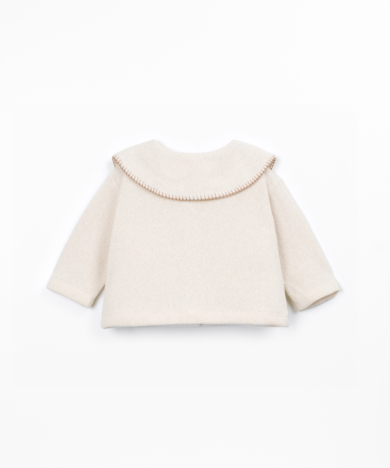 Veste en maille avec coton recycl?