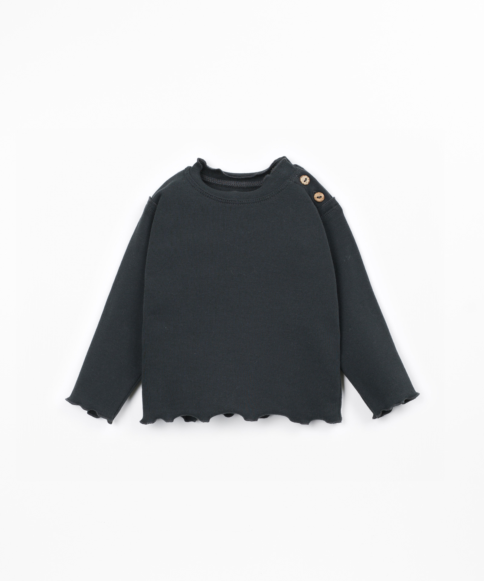 Camiseta de punto con algodón