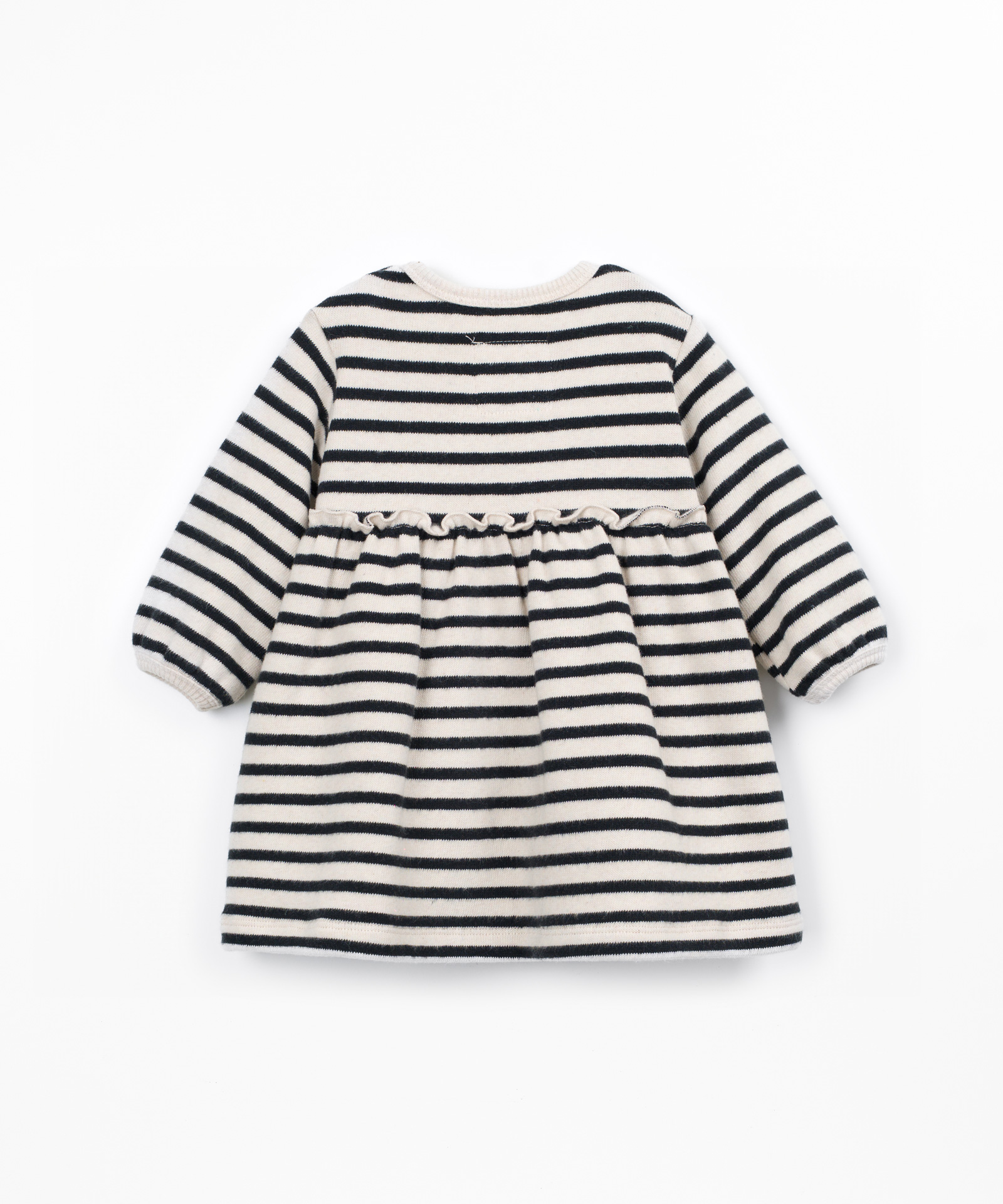 Vestido de punto con mezcla de fibras naturales y fibras recicladas