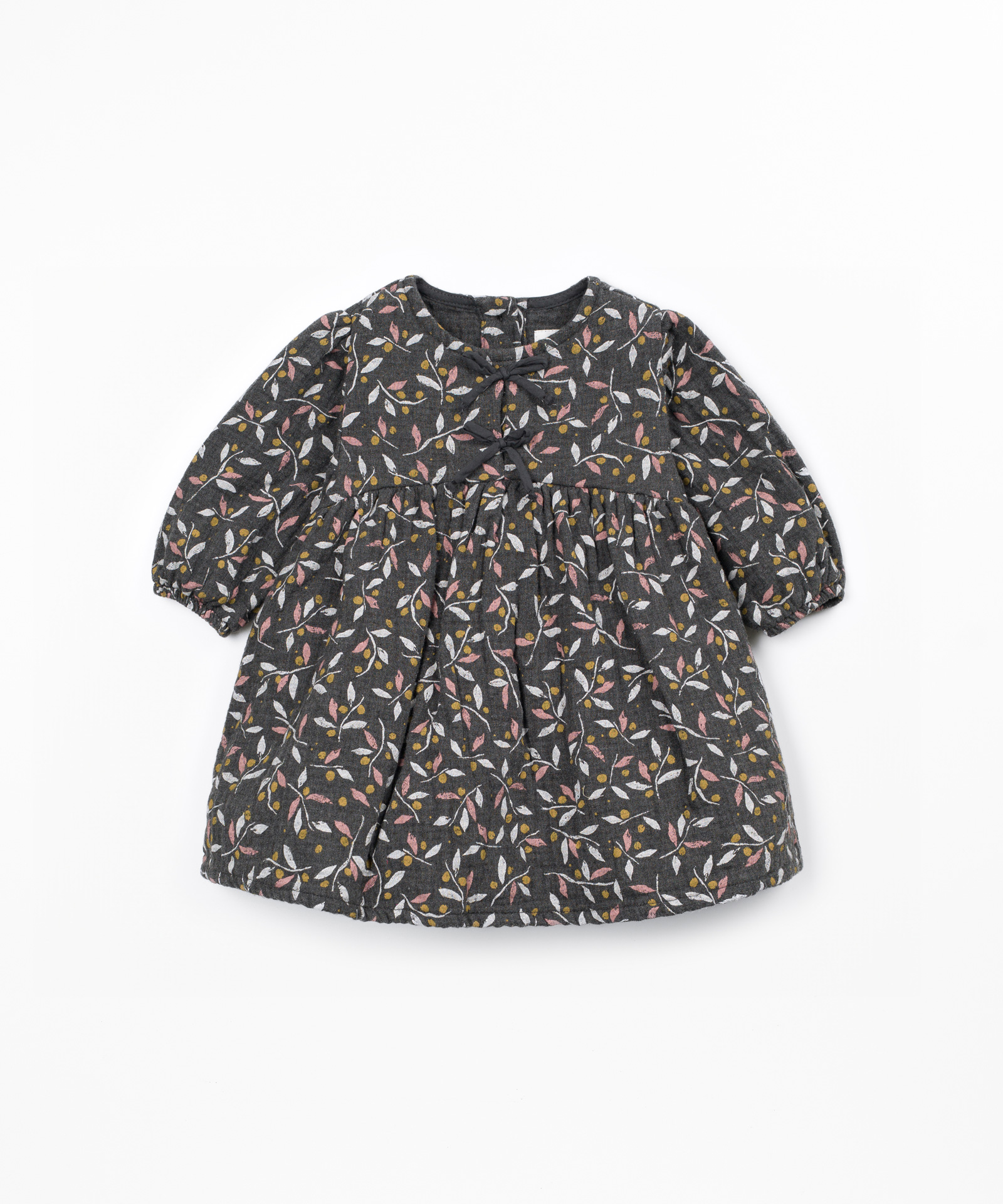 Vestido de tecido com estampado