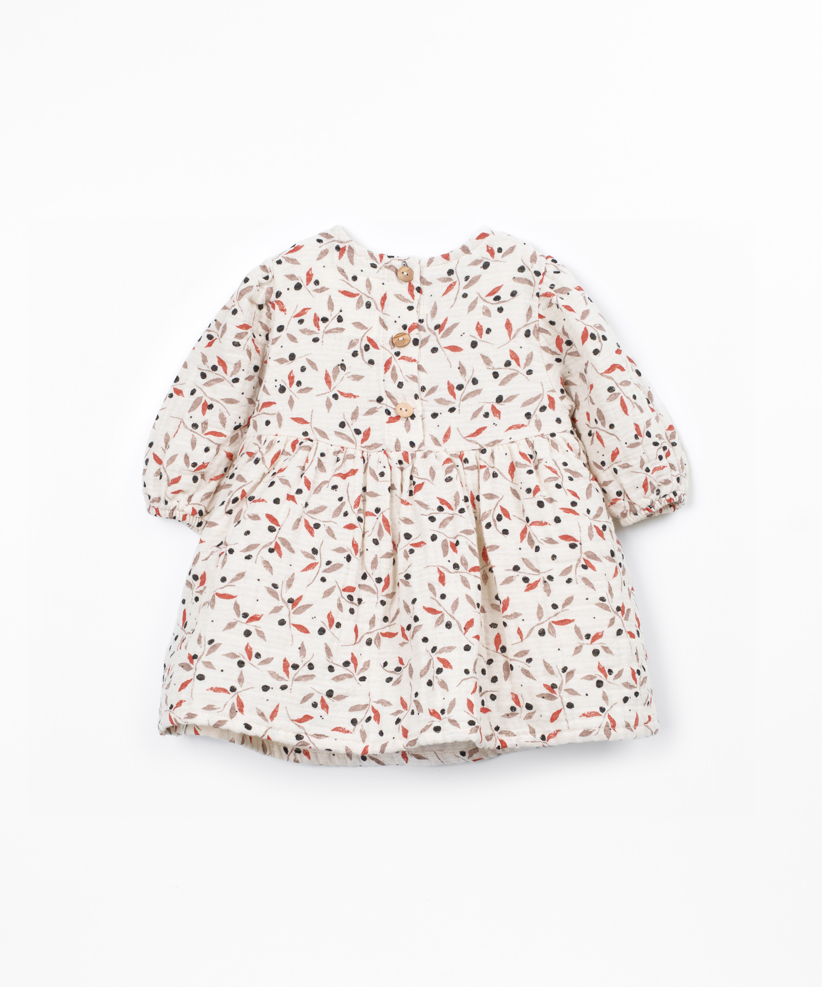 Vestido de tecido com estampado