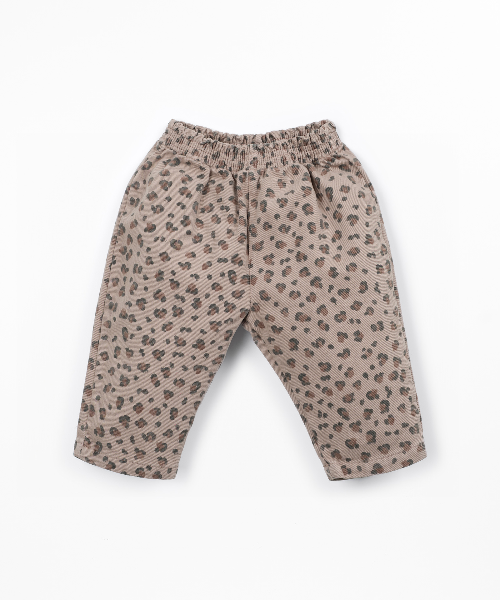 Pantalones de sarga con estampado