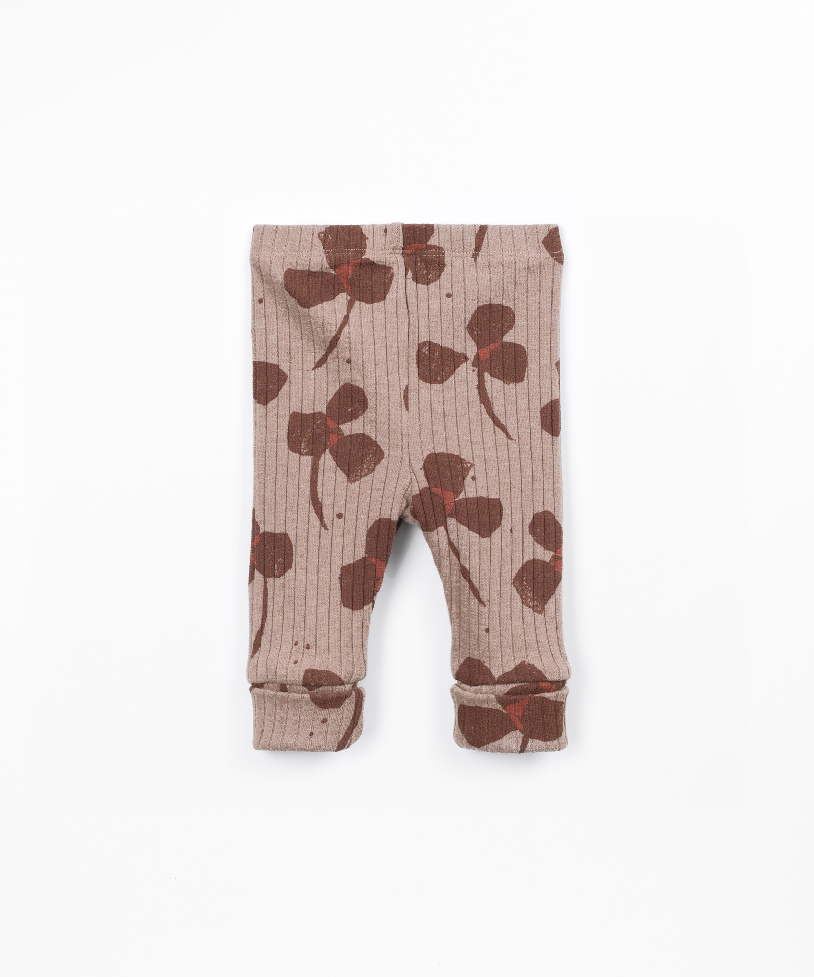 Leggings con estampado en algodón y poliéster reciclado