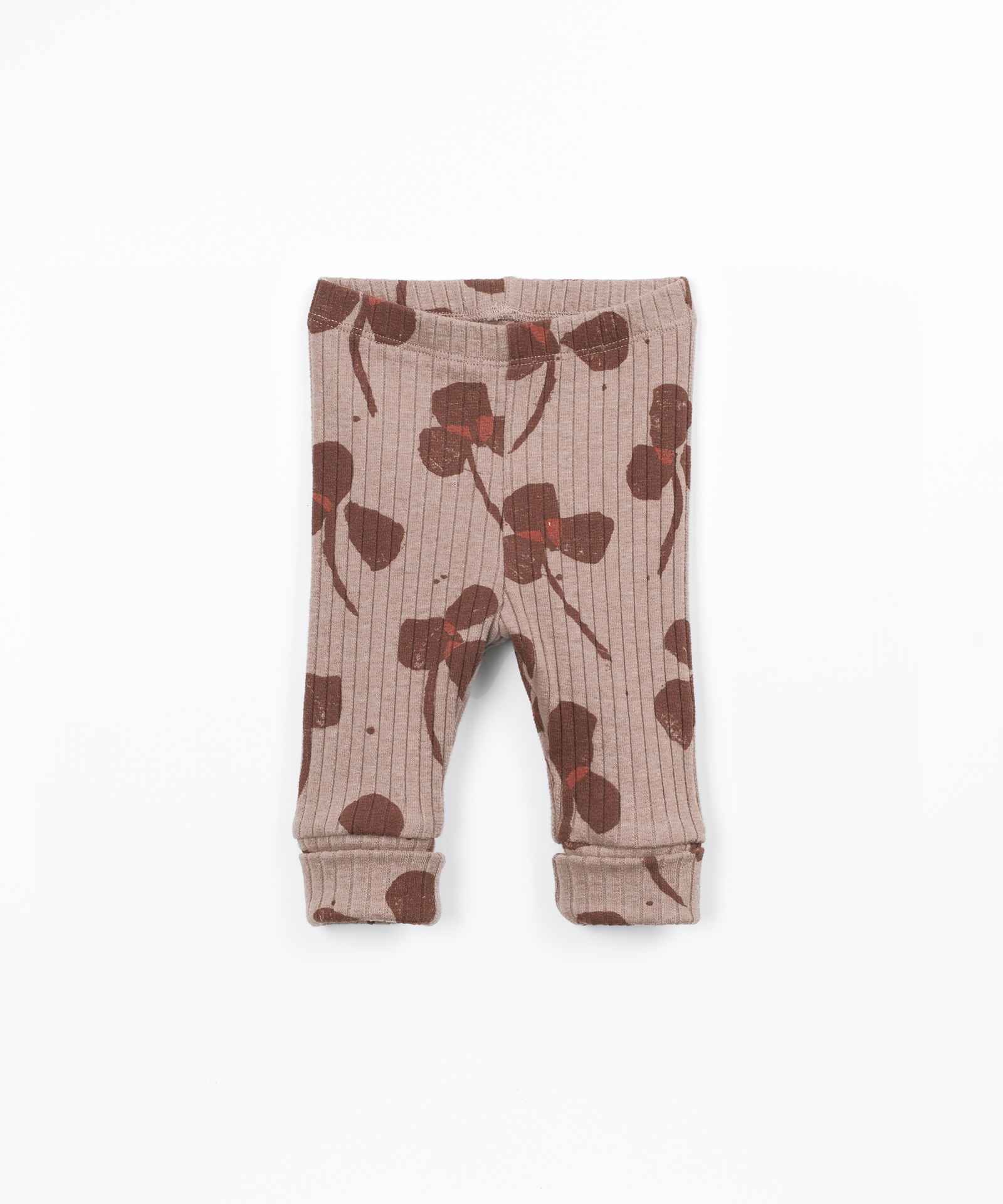 Leggings con estampado en algodón y poliéster reciclado