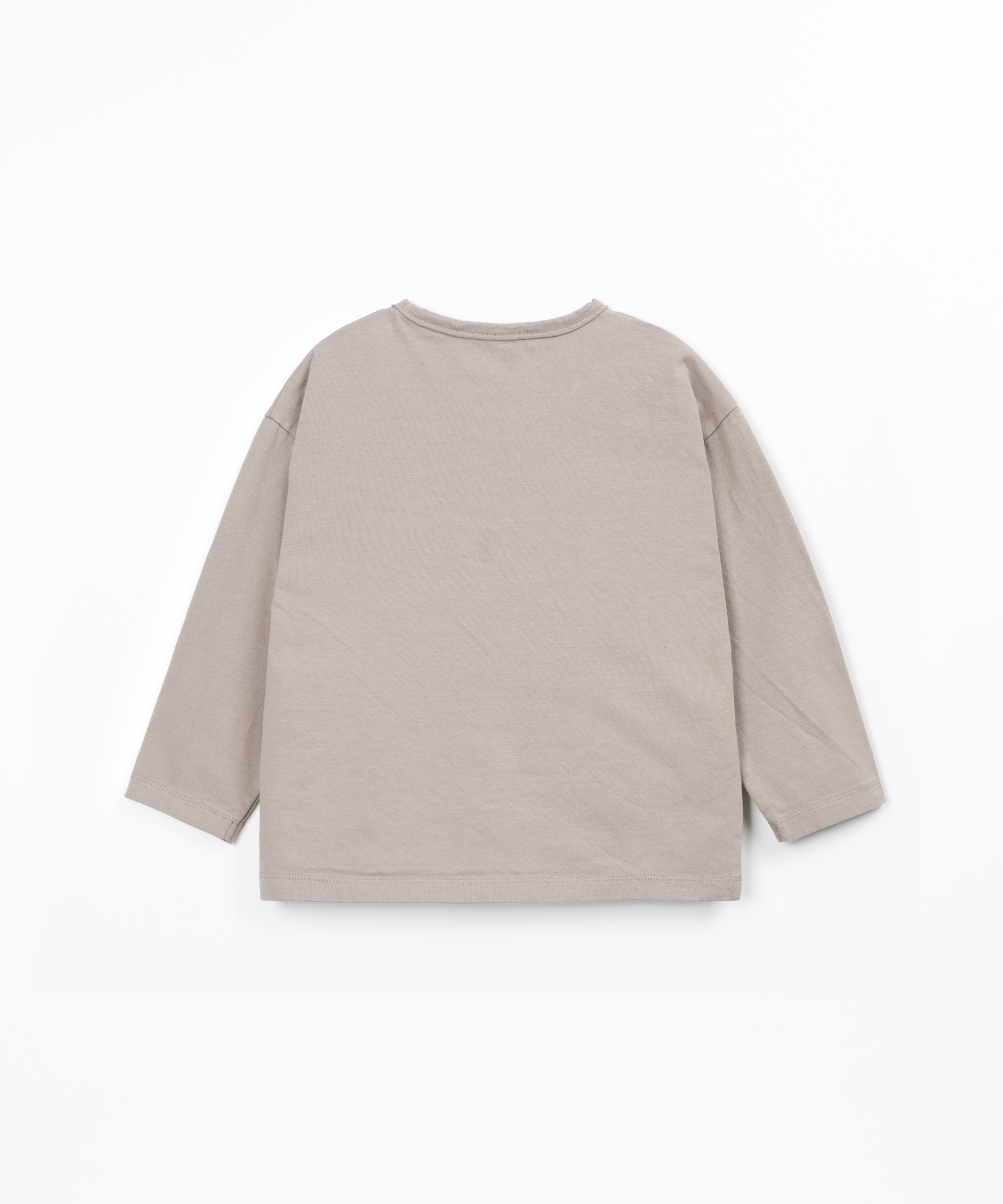T-shirt di maglina con cotone riciclato