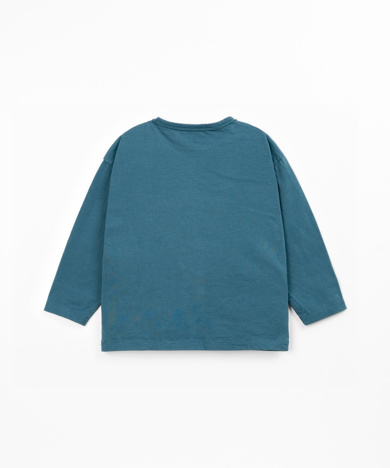 T-shirt di maglina con cotone riciclato