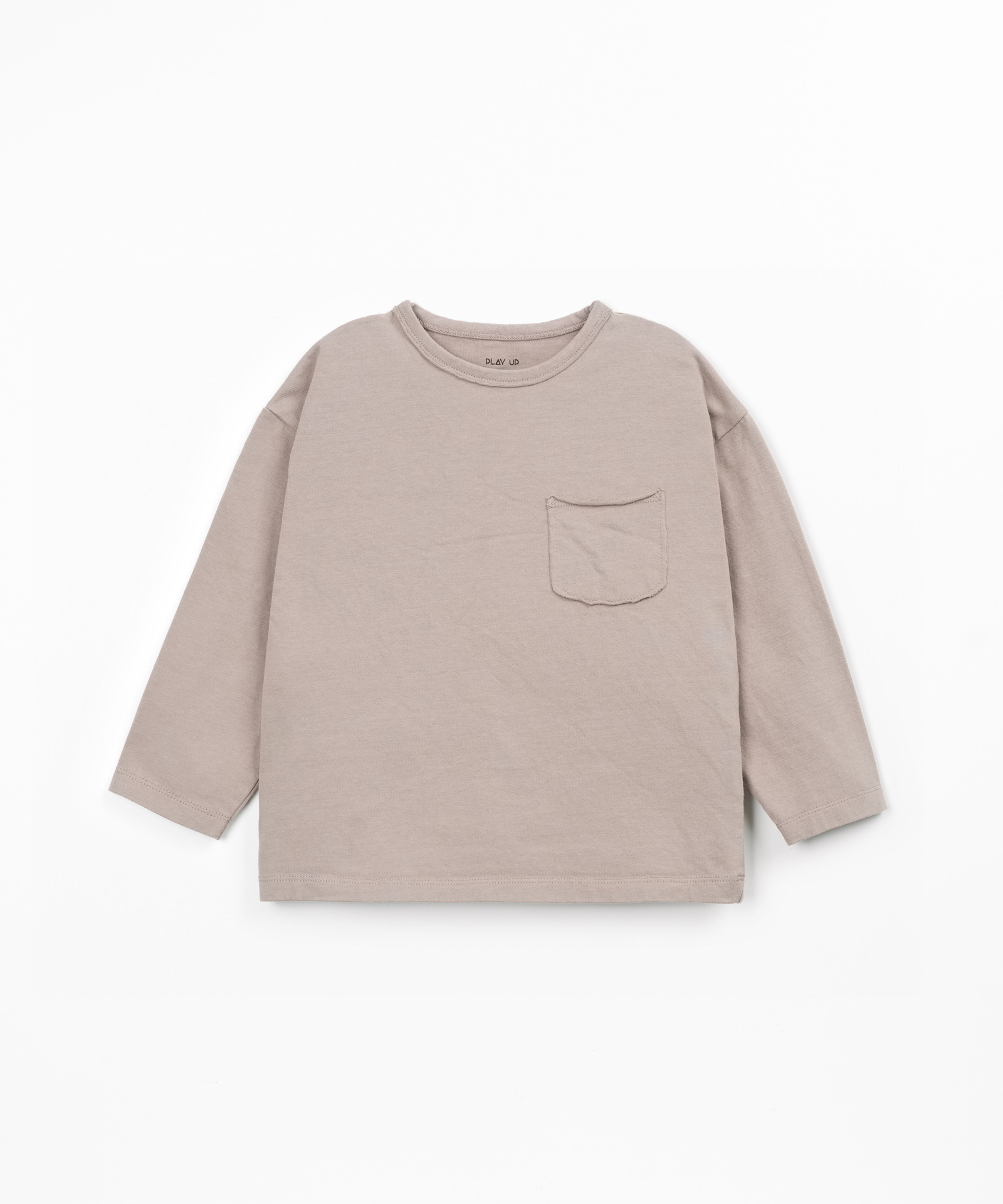 T-shirt di maglina con cotone riciclato