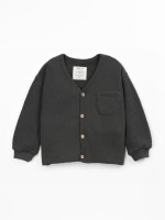 Veste en maille avec poche poitrine Veste en maille avec poche poitrine