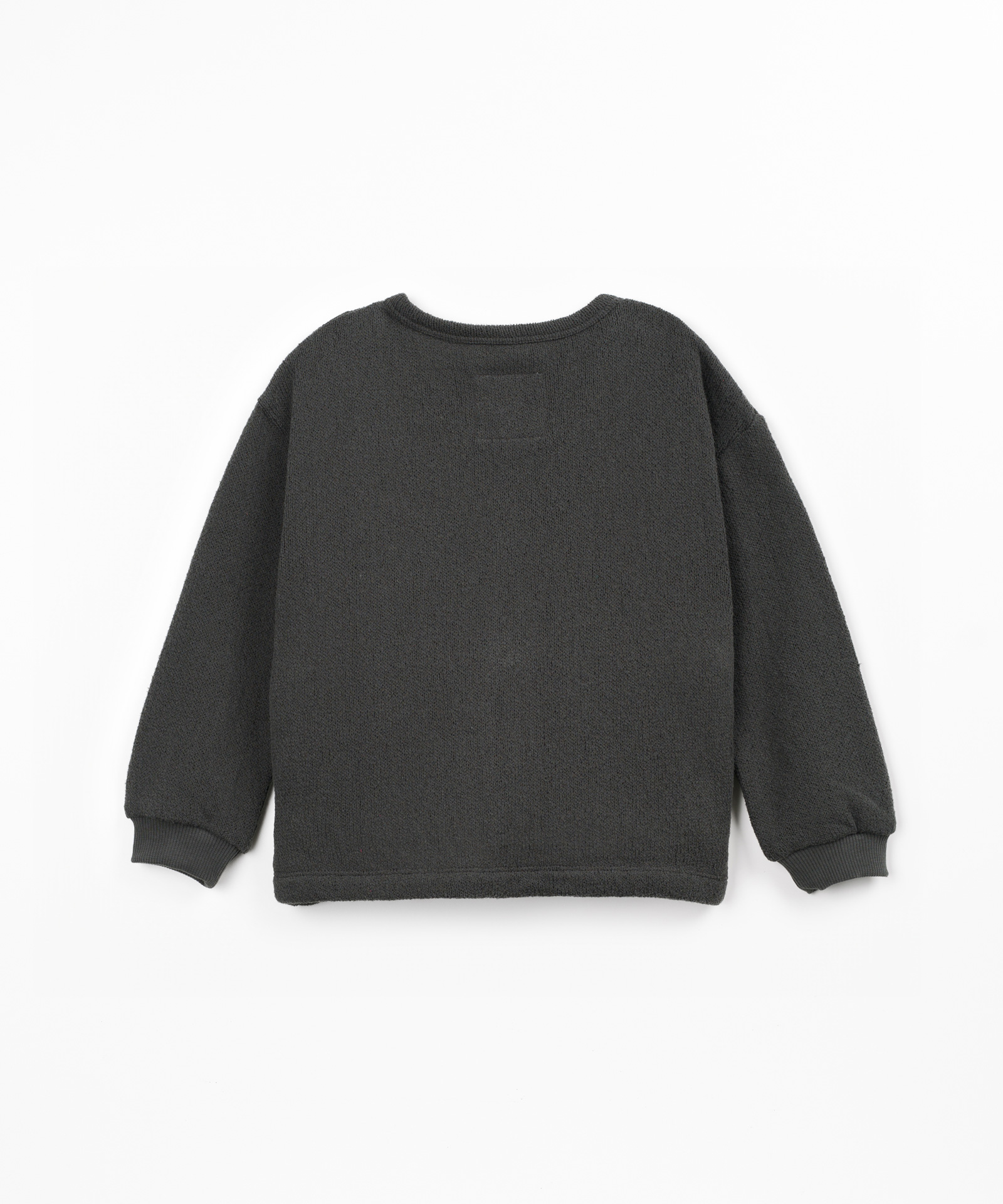 Veste en maille avec poche poitrine