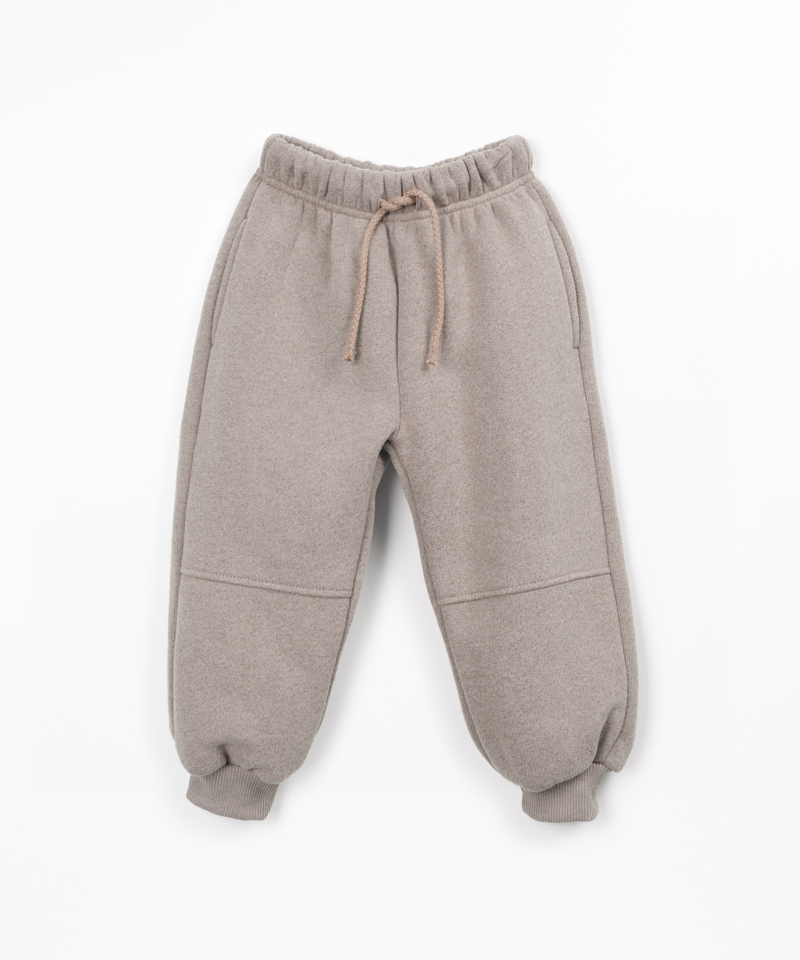 Pantaloni con miscela di cotone, cotone riciclato e poliestere riciclato
