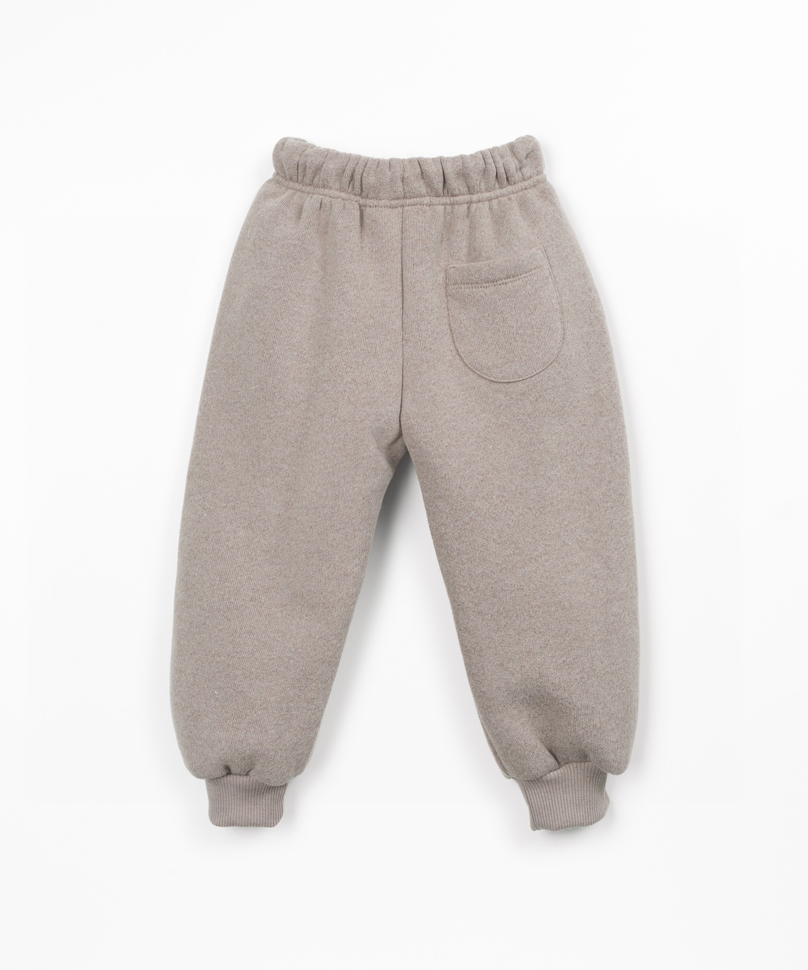 Pantaloni con miscela di cotone, cotone riciclato e poliestere riciclato