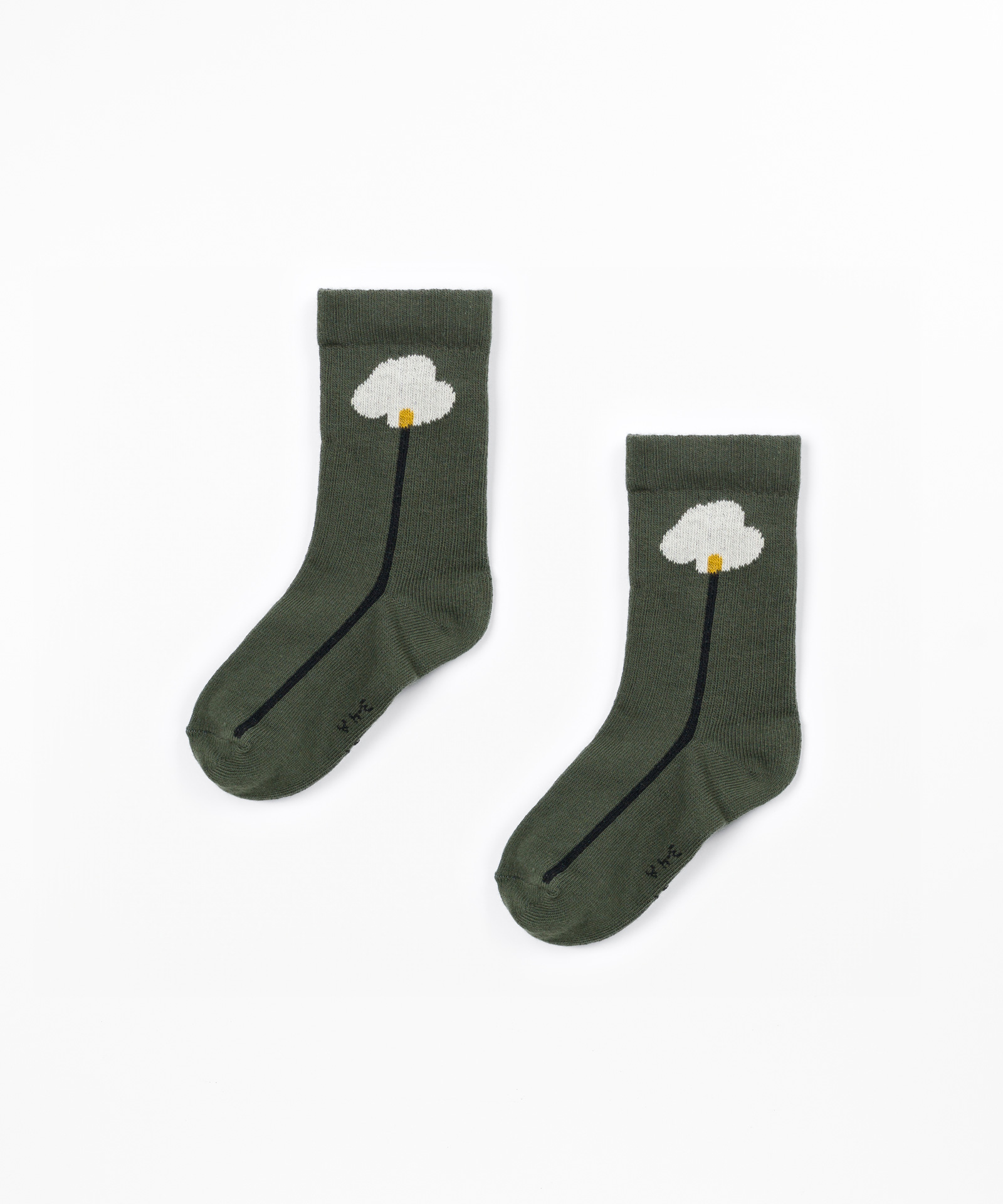 Calcetines con diseño de árbol
