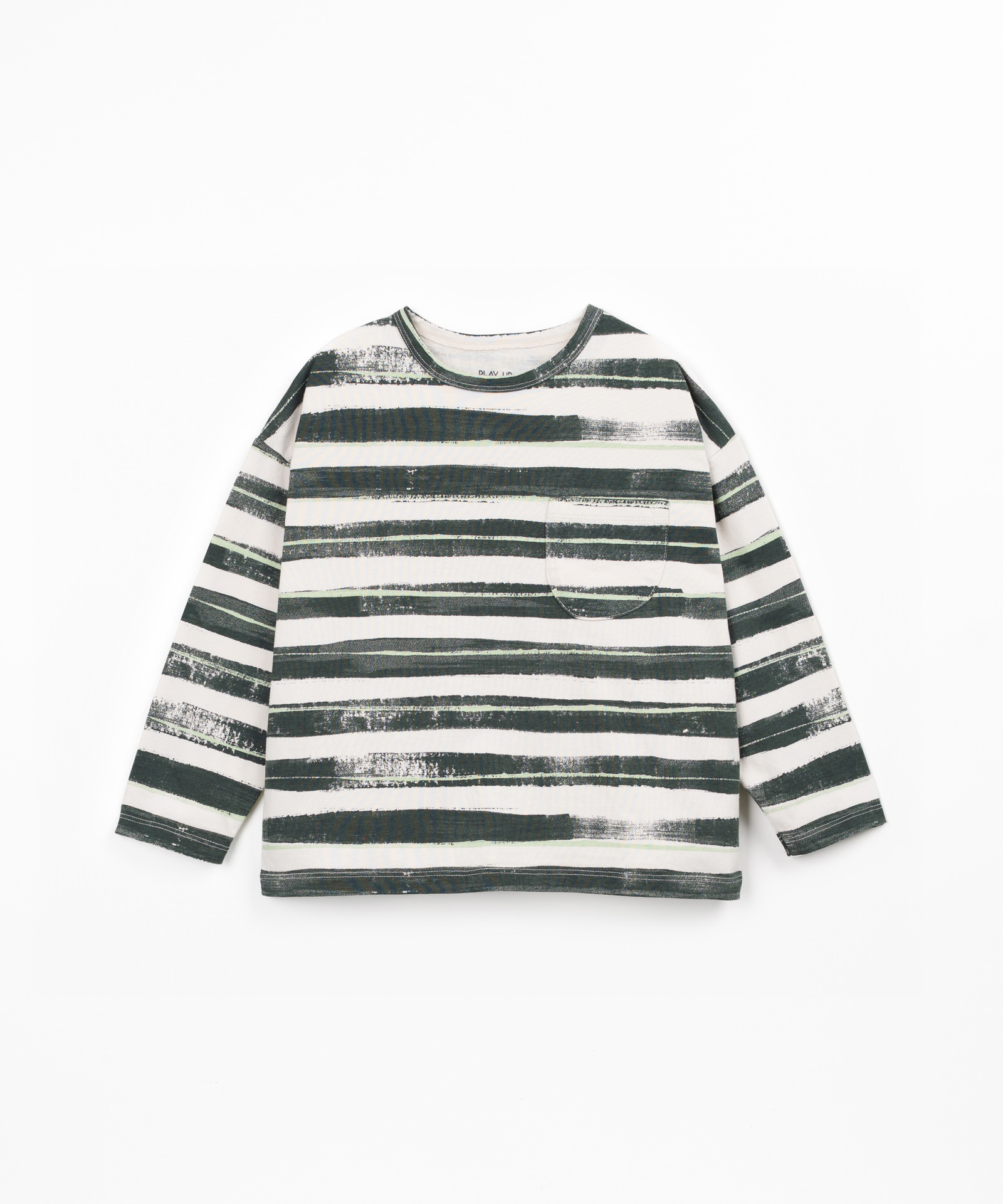 T-shirt à manches longues rayé