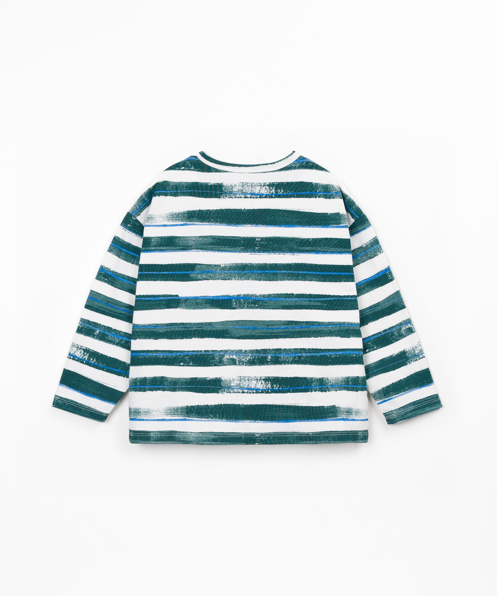 T-shirt à manches longues rayé