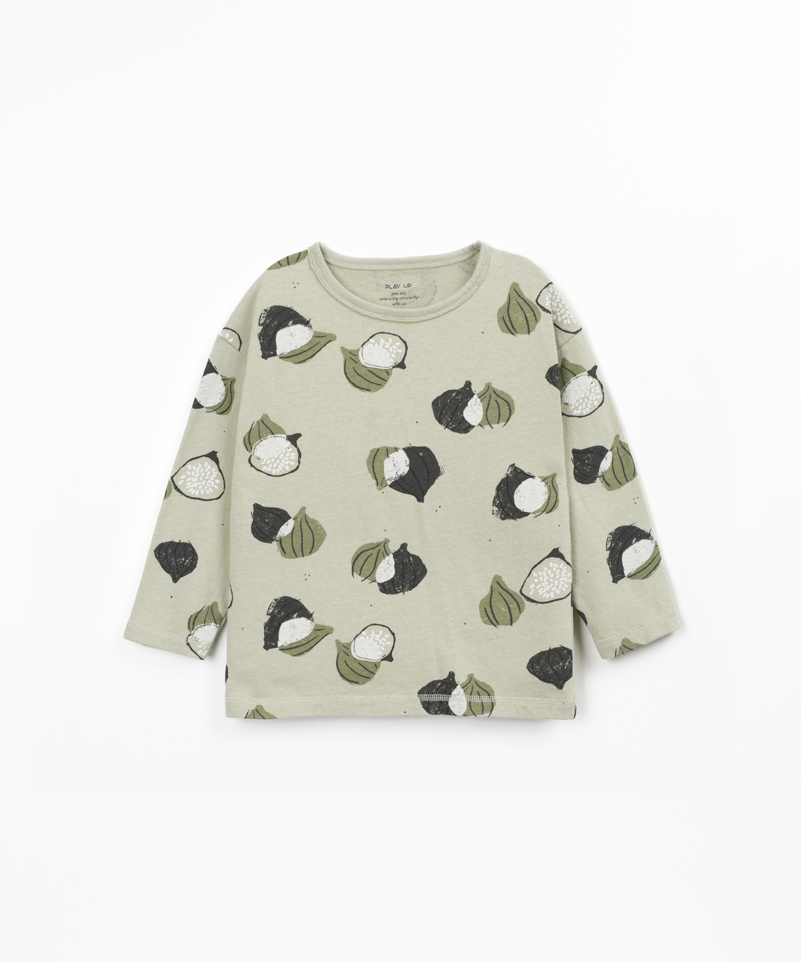 T-shirt en mélange de coton biologique et coton recyclé