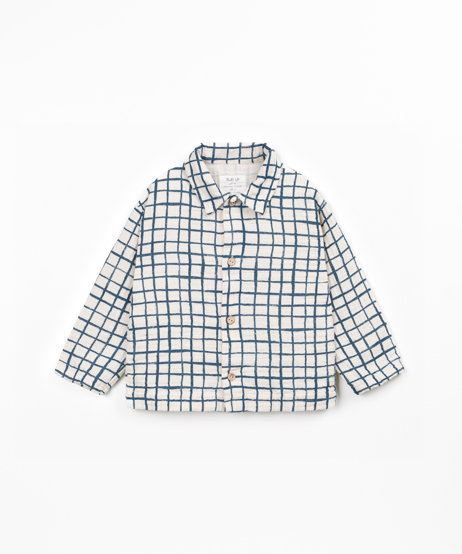 Camisa de tecido em algodão
