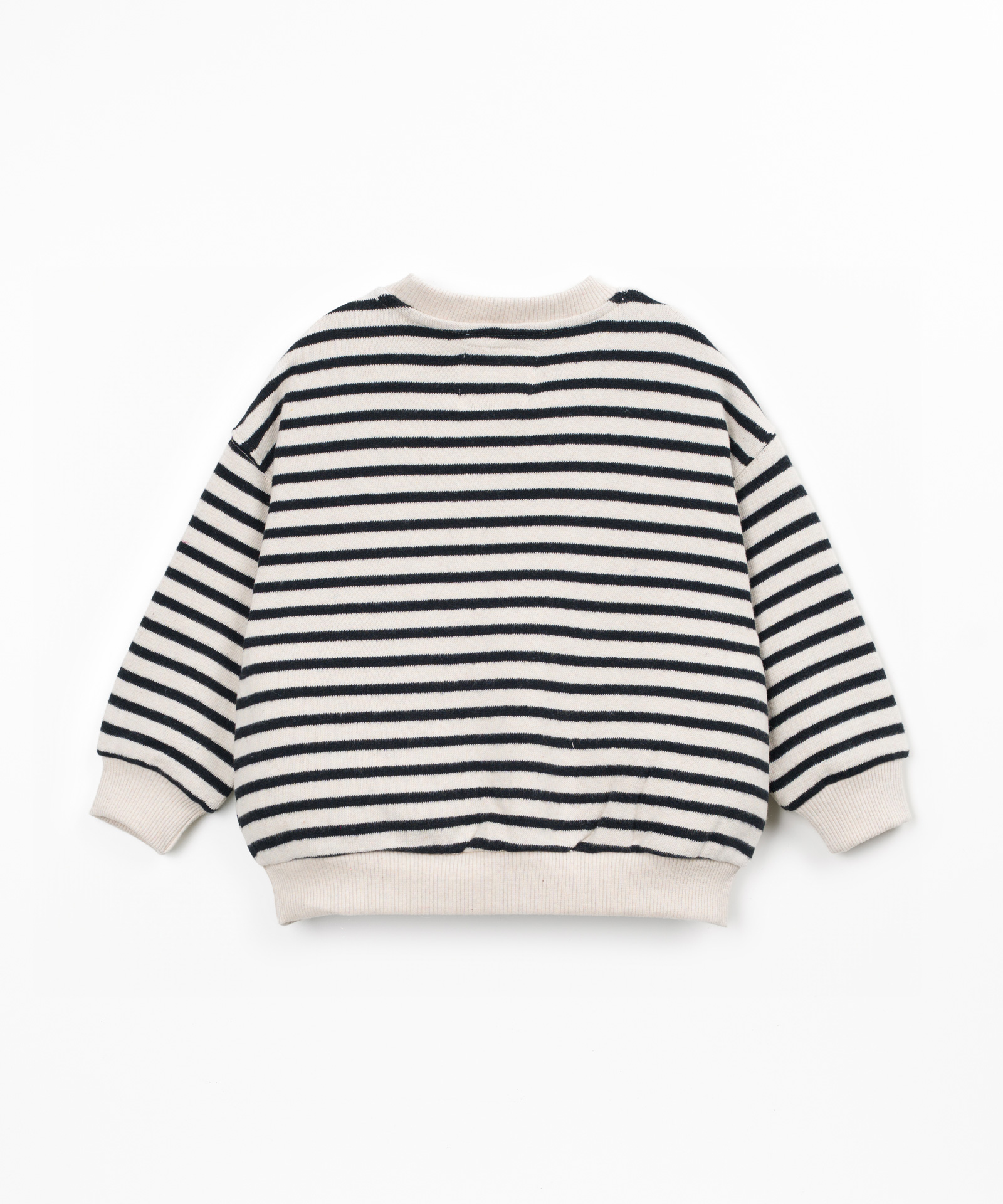 Pull en maille avec mélange de coton et coton recyclé
