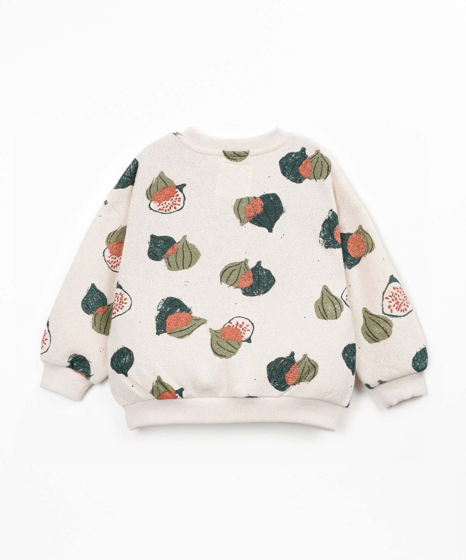 Pull en maille avec fibres recyclées