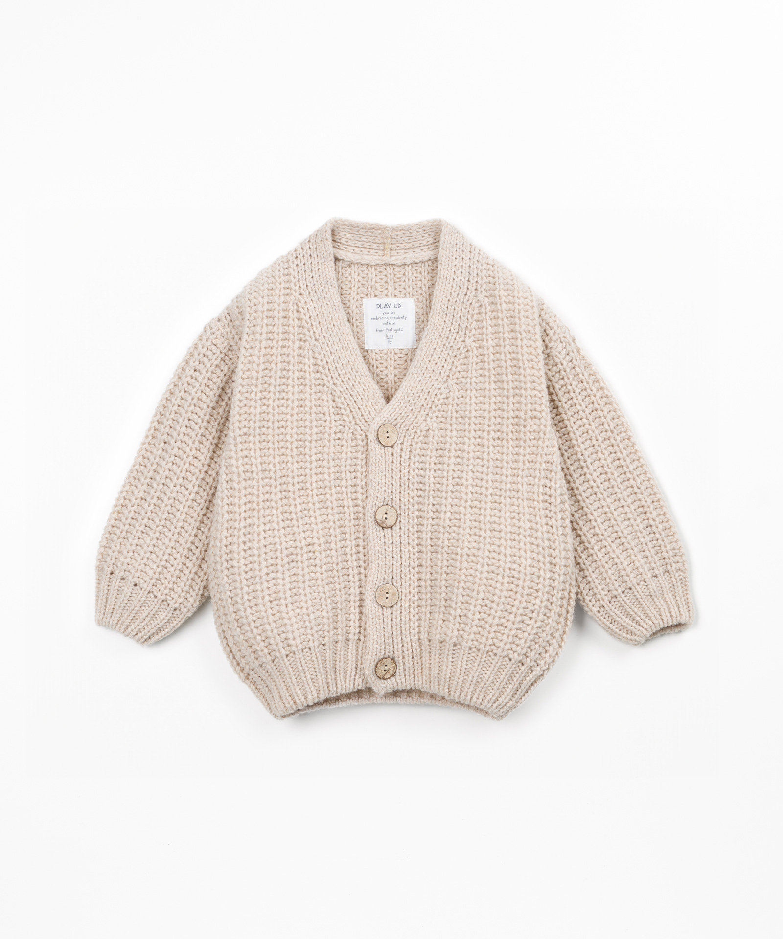 Casaco de malha tricot