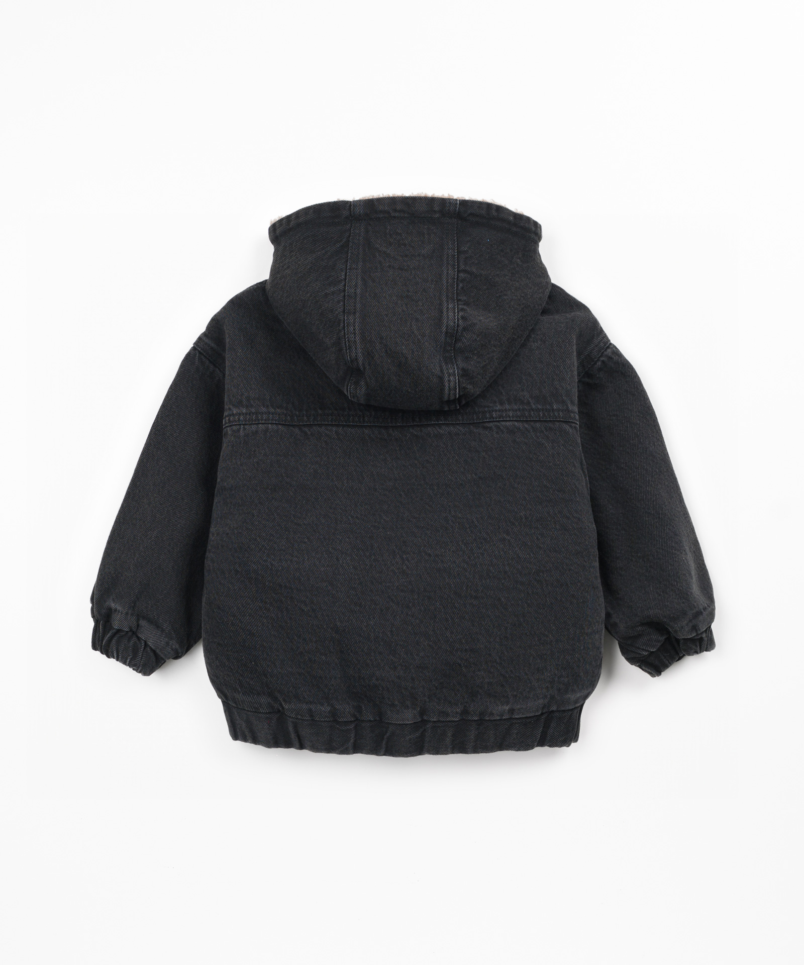 Veste en jean avec doublure en fourrure