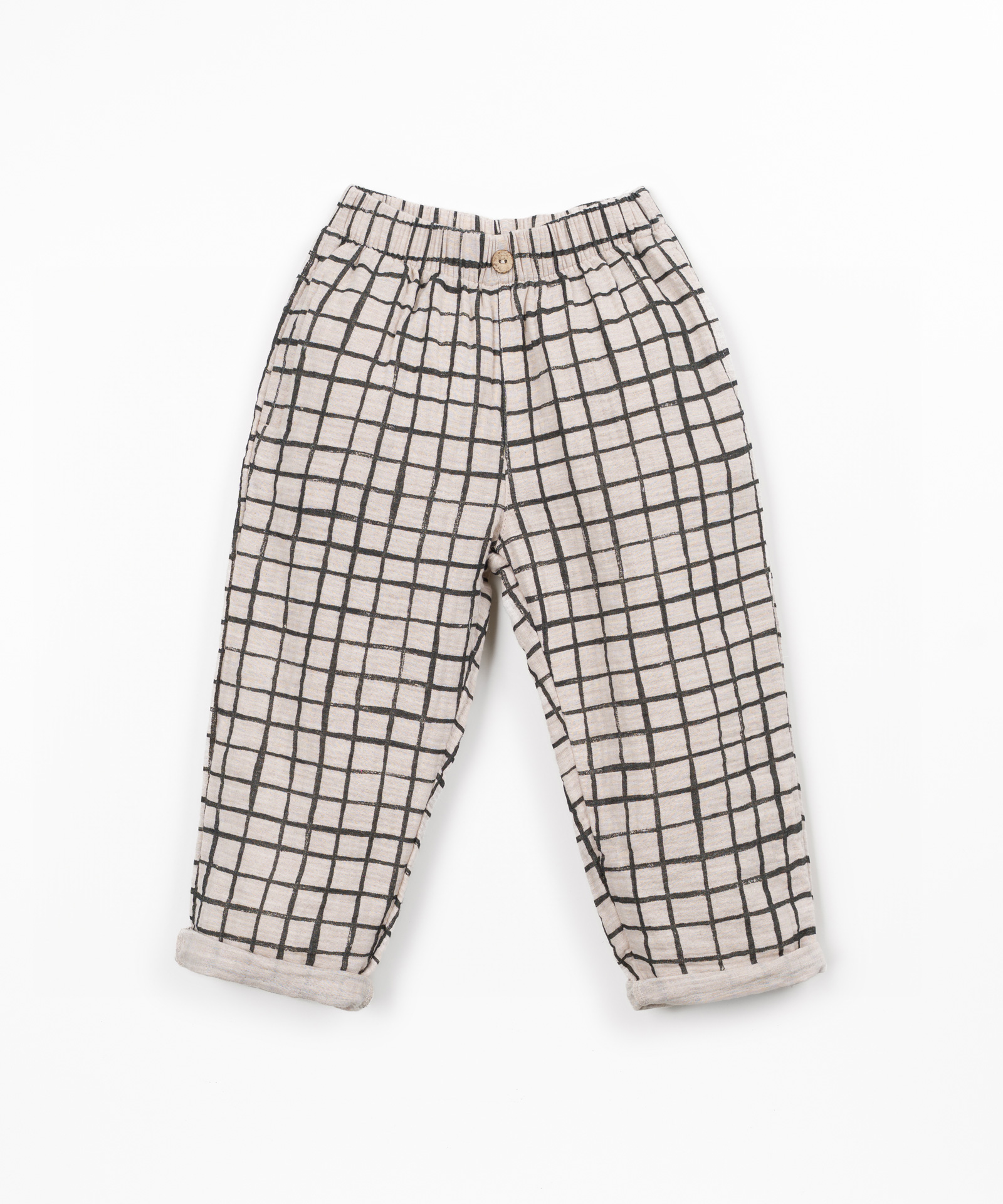 Pantalon et tissu en fibres naturelles