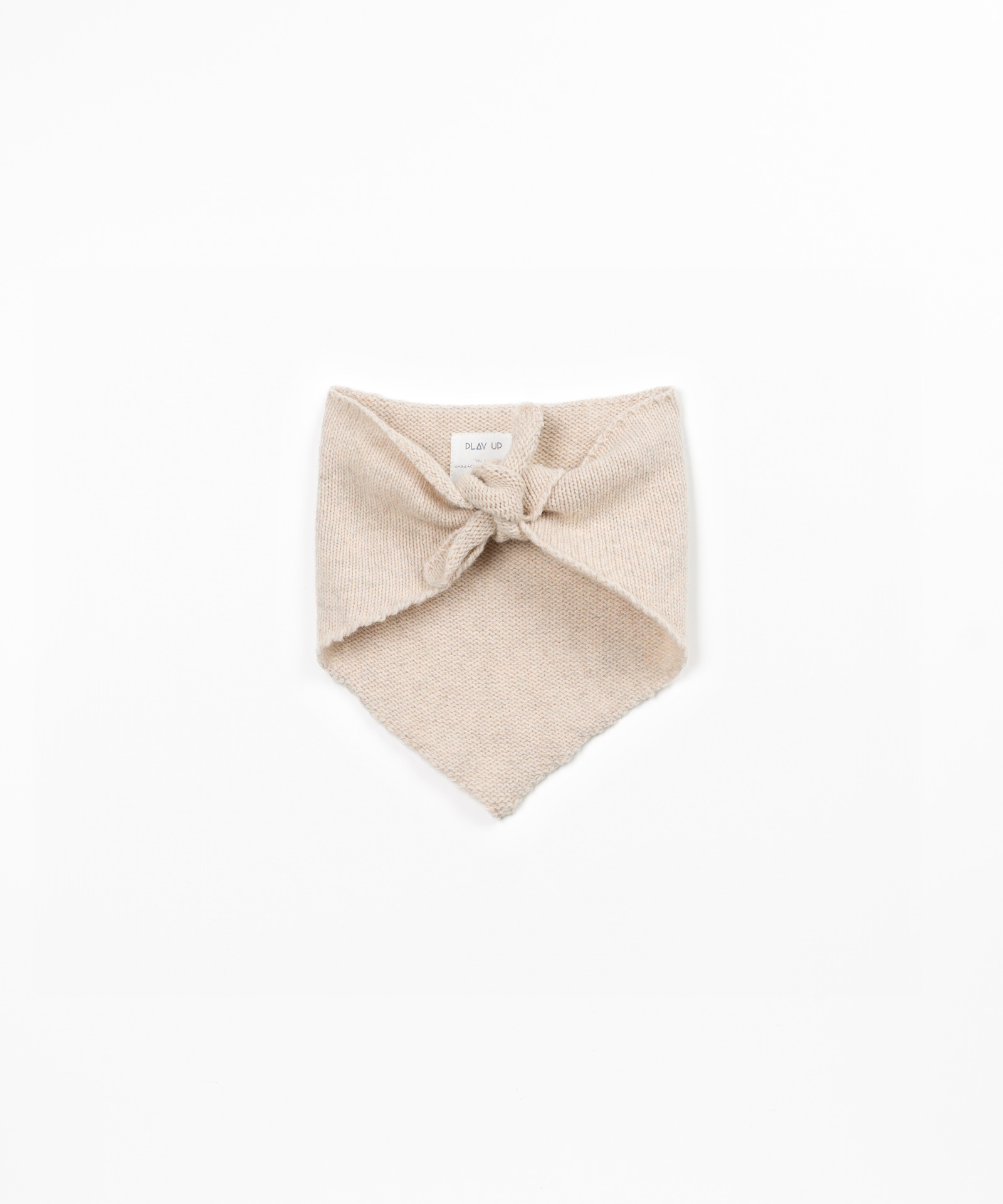 Colletto di maglia in lana