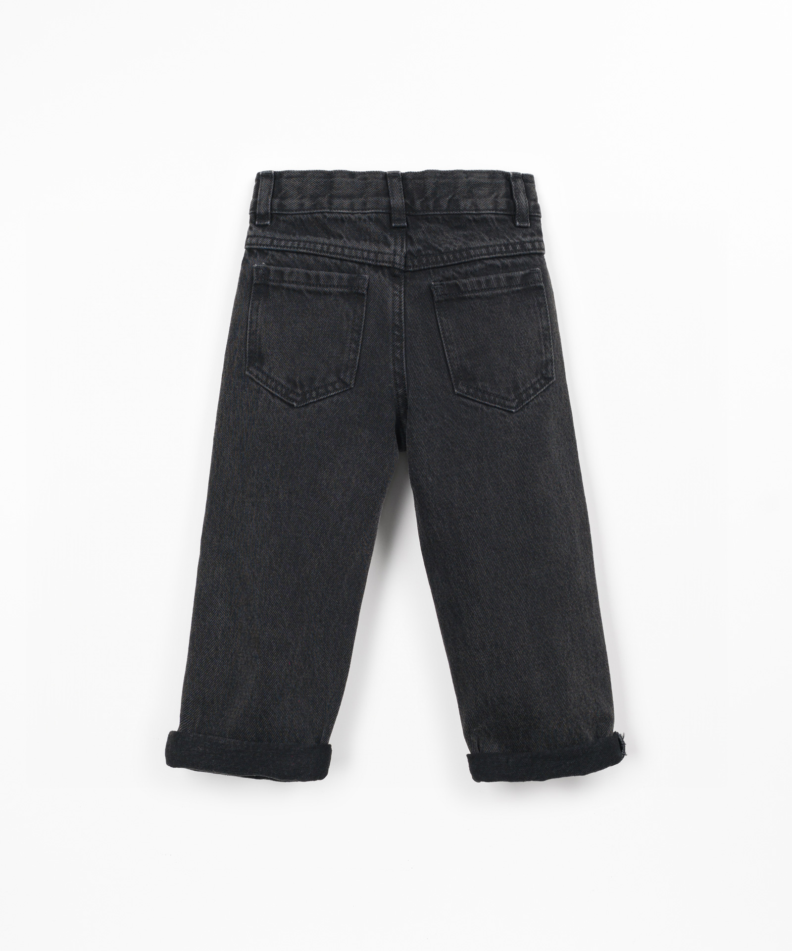 Pantaloni in denim con cintura regolabile