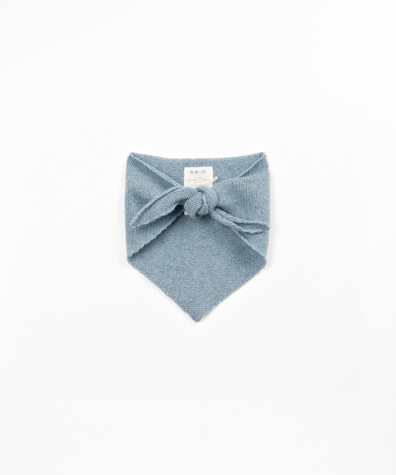 Colletto di maglia di lana