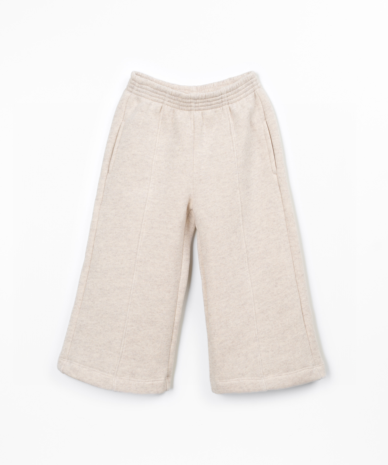 Calça de malha com carda interior