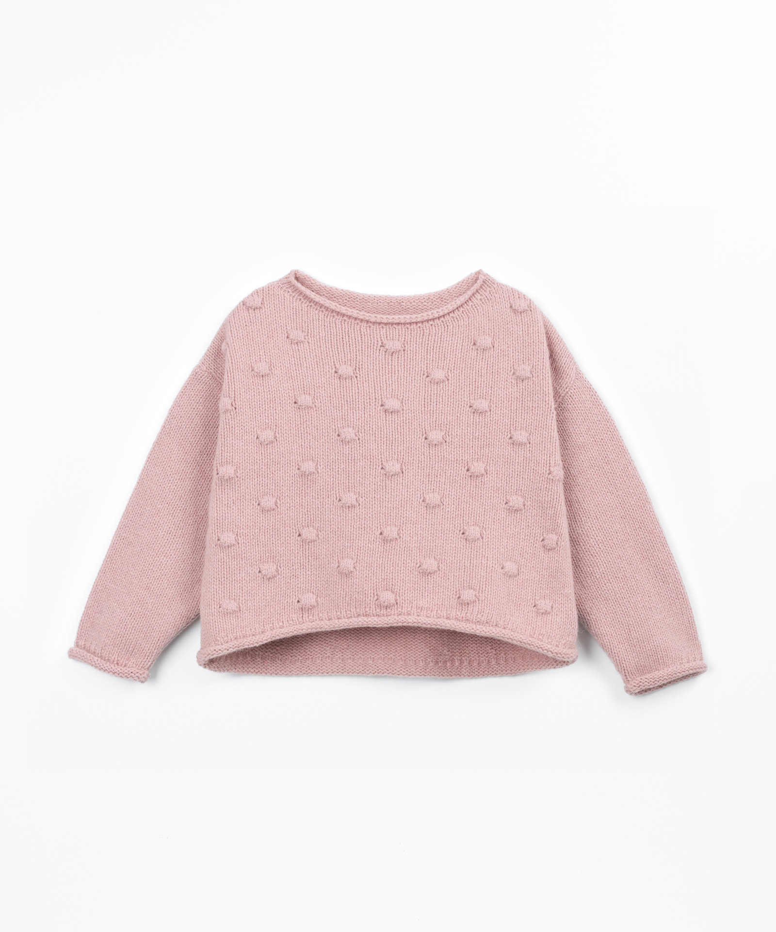 Pull en maille tricotée