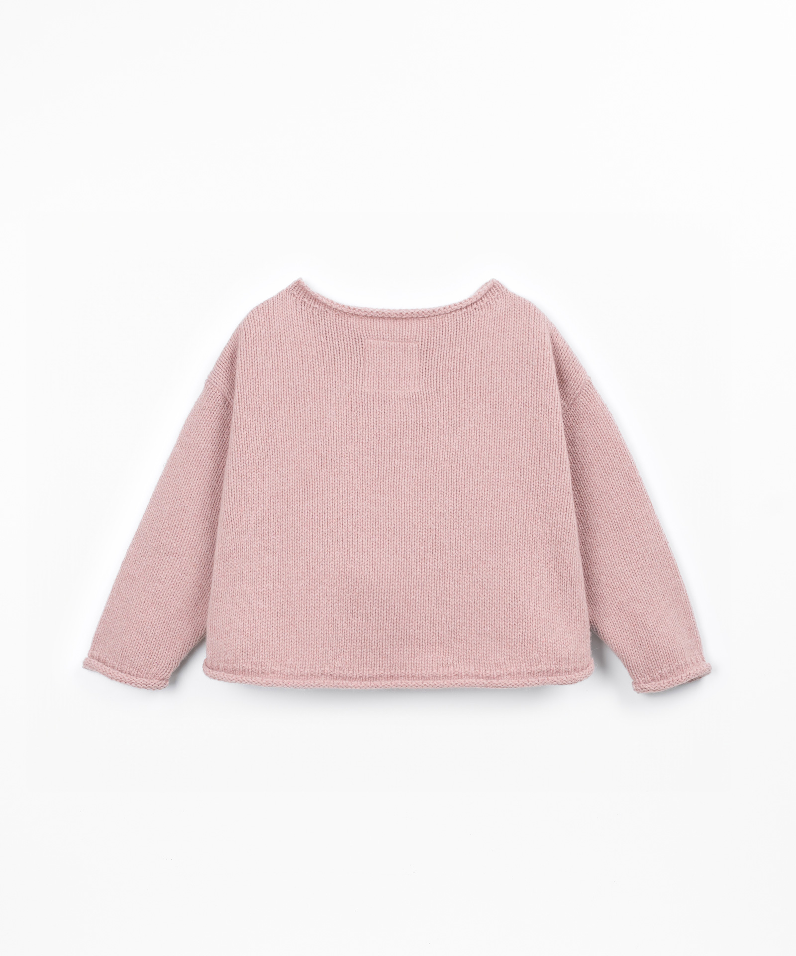 Pull en maille tricotée
