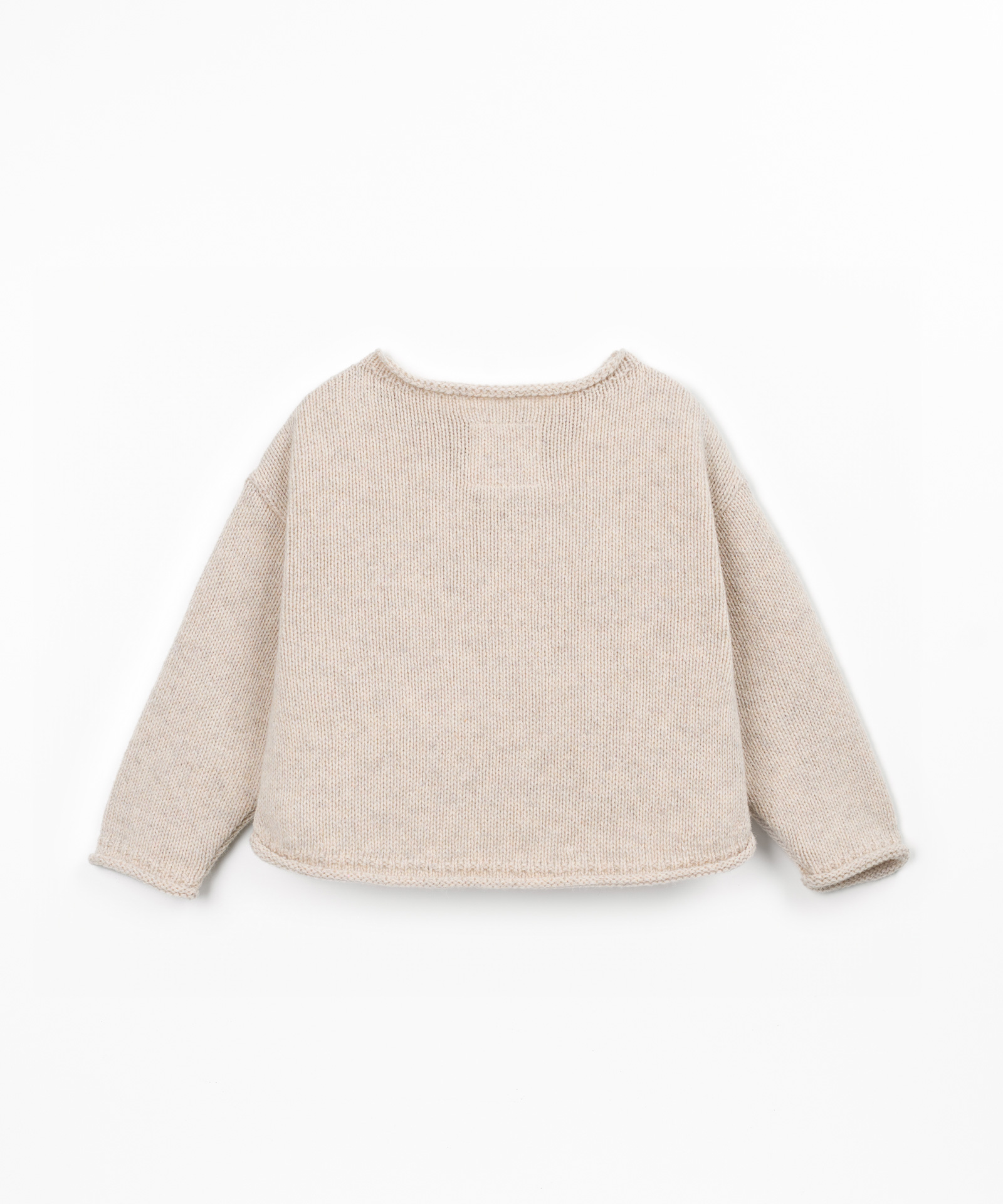 Pull en maille tricotée
