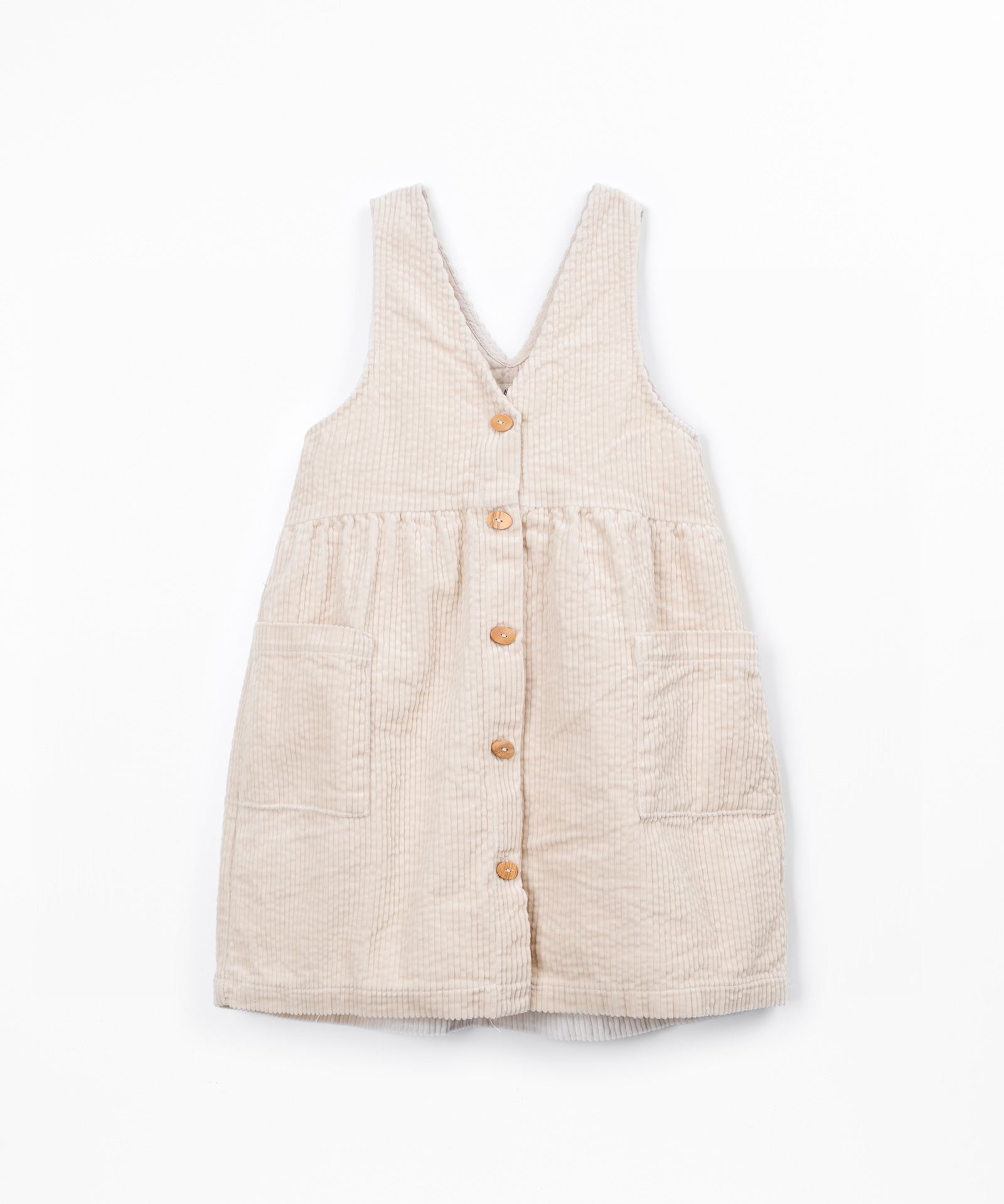 Robe en velours côtelé de coton