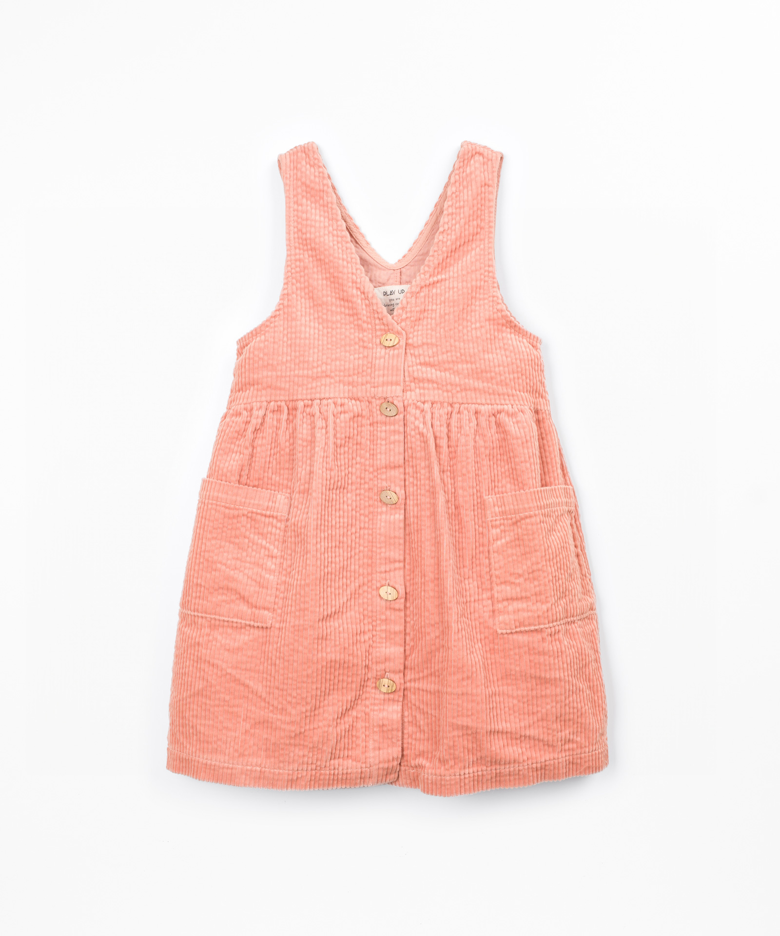 Robe en velours côtelé de coton