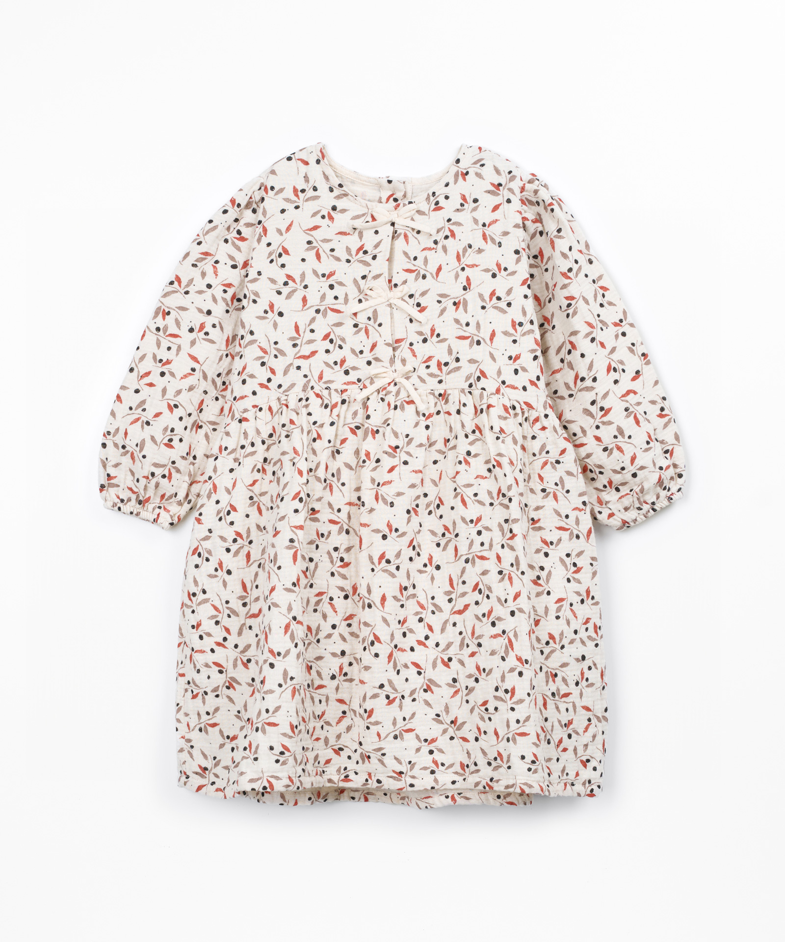 Vestido de tecido em algodão