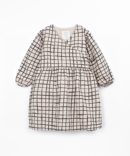 Robe en tissu à carreaux - Image product