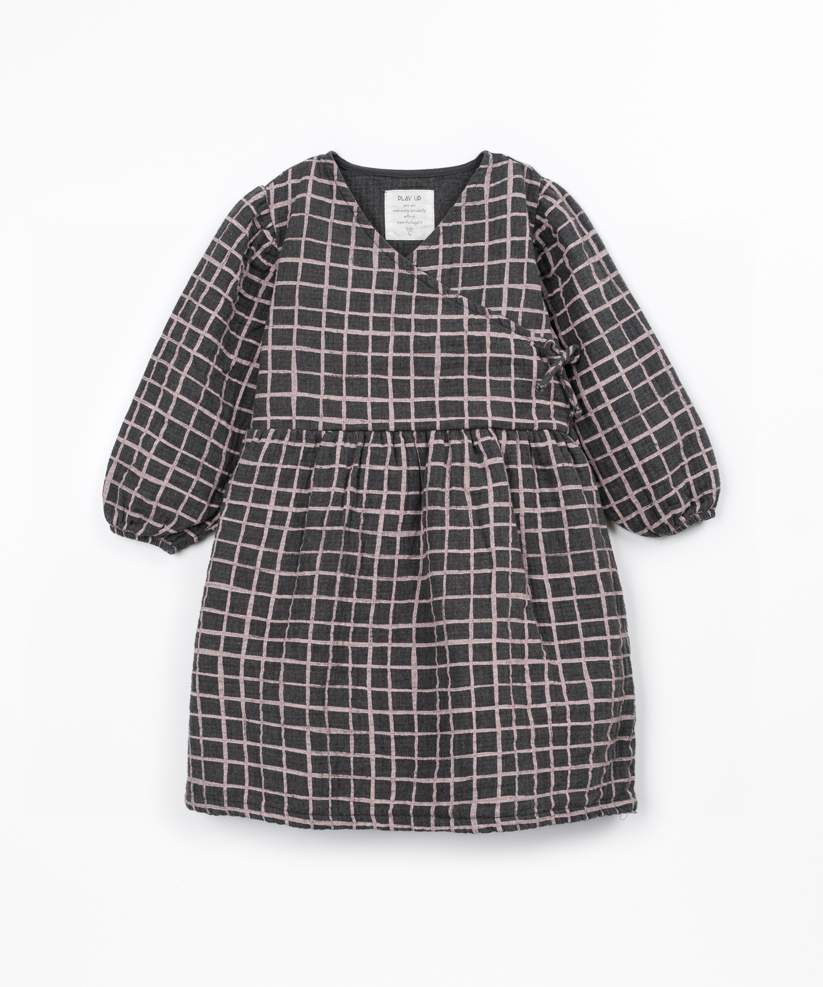 Robe en tissu à carreaux